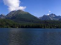 Slowakei - Panoramablick vom Štrbské Pleso / Hohe Tatra